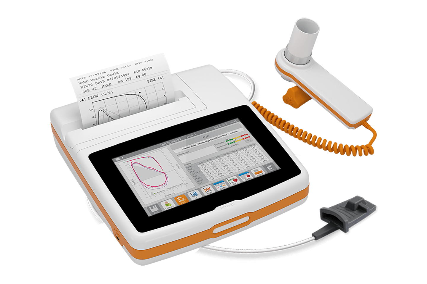 Espirometria, espirómetro, espirometro MIR, Espirometro spirolab, espirometro spirobank, espirometro spirodoc